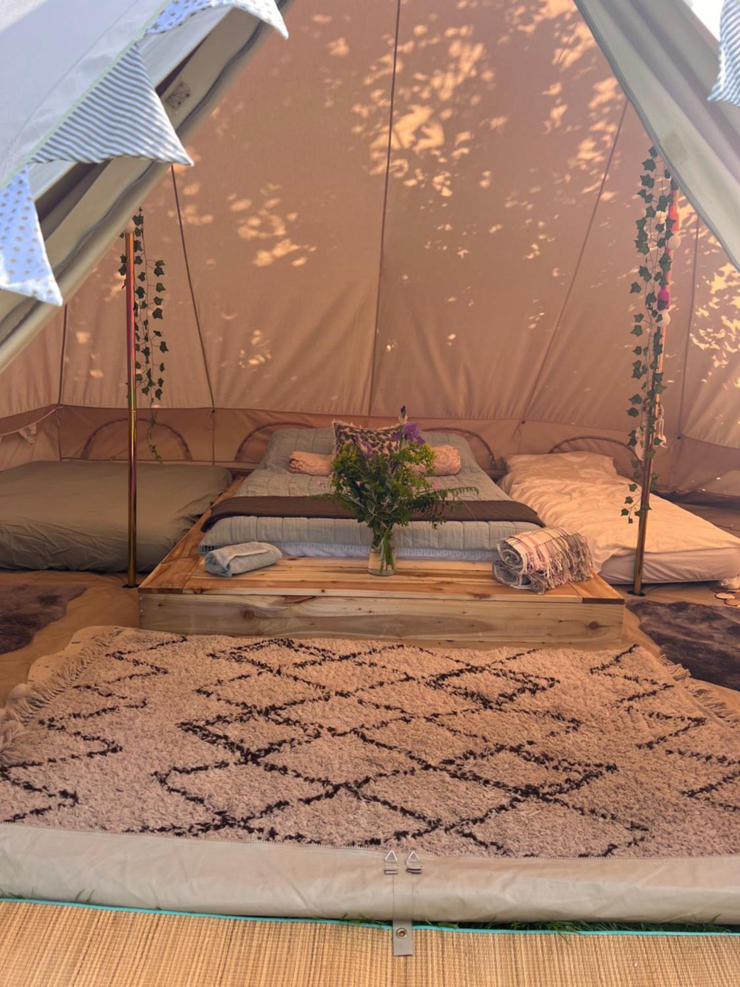 Bluebell Tent At Ballyward Croft Ardkeen Exterior photo