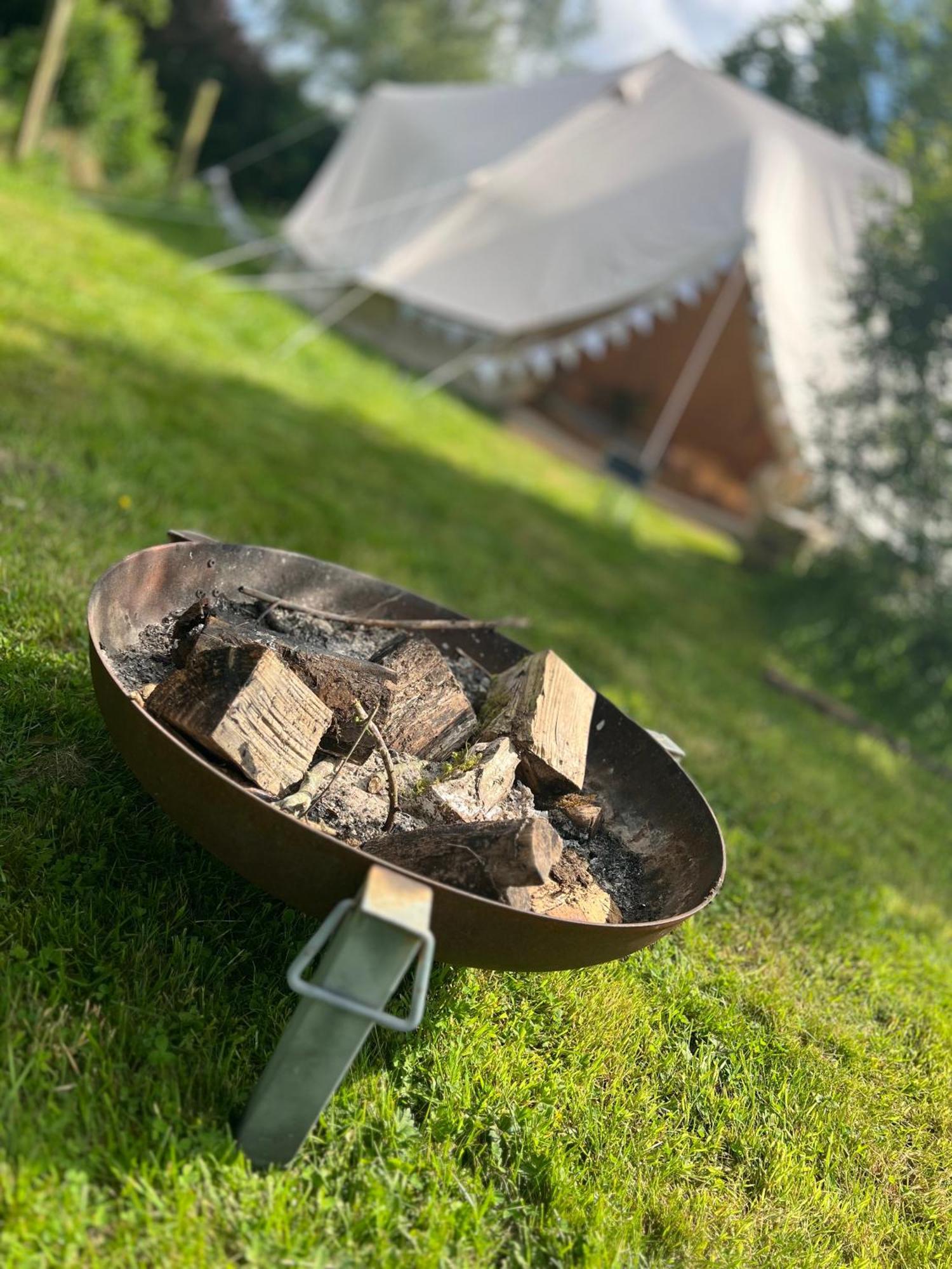 Bluebell Tent At Ballyward Croft Ardkeen Exterior photo